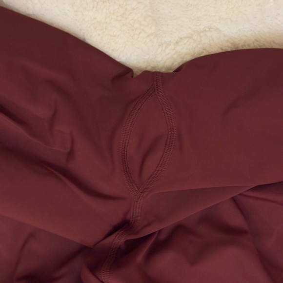 Lululemon Base Pace High-Rise Tight 25" Red Merlot - Picture 5 of 7